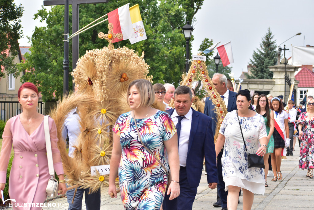 Podziękowanie Bogu za plony - dożynki gminno - parafialne - Strzelno 2022