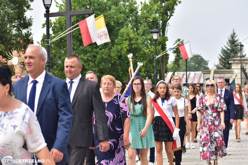 Podziękowanie Bogu za plony - dożynki gminno - parafialne - Strzelno 2022