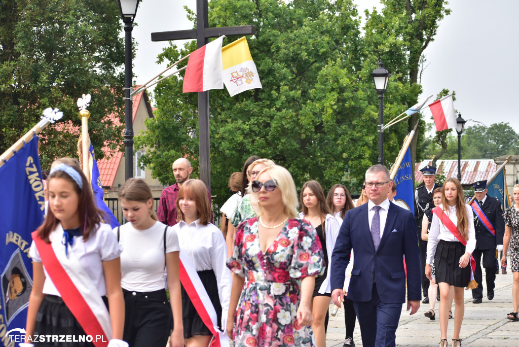 Podziękowanie Bogu za plony - dożynki gminno - parafialne - Strzelno 2022