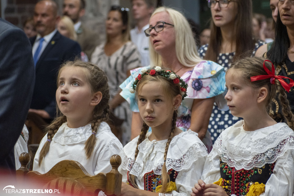 Podziękowanie Bogu za plony - dożynki gminno - parafialne - Strzelno 2022