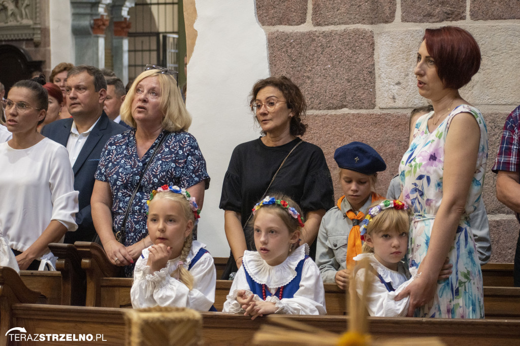 Podziękowanie Bogu za plony - dożynki gminno - parafialne - Strzelno 2022