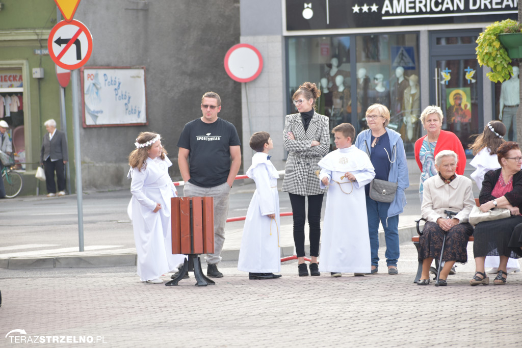 Powitanie Obrazu Matki Bożej Częstochowskiej w Strzelnie