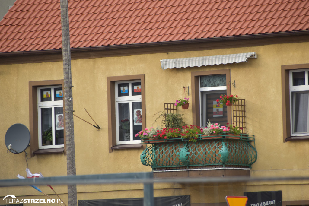 Powitanie Obrazu Matki Bożej Częstochowskiej w Strzelnie
