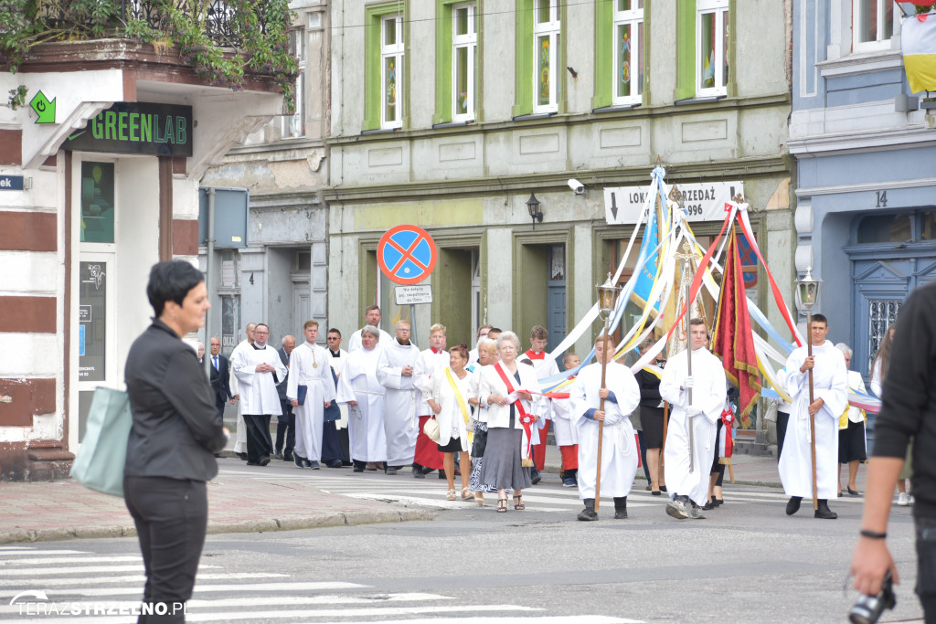 Powitanie Obrazu Matki Bożej Częstochowskiej w Strzelnie