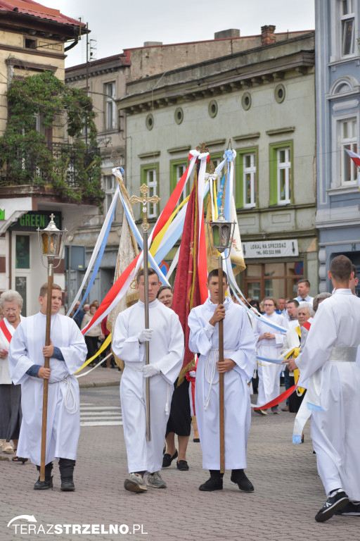 Powitanie Obrazu Matki Bożej Częstochowskiej w Strzelnie