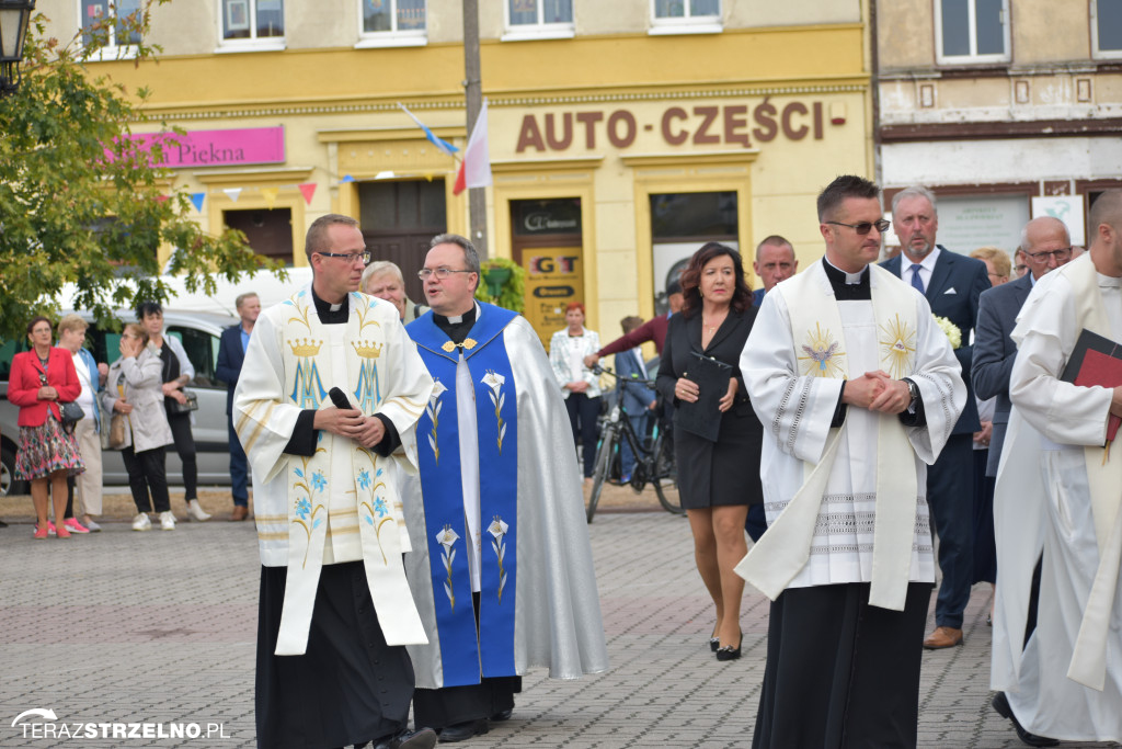 Powitanie Obrazu Matki Bożej Częstochowskiej w Strzelnie