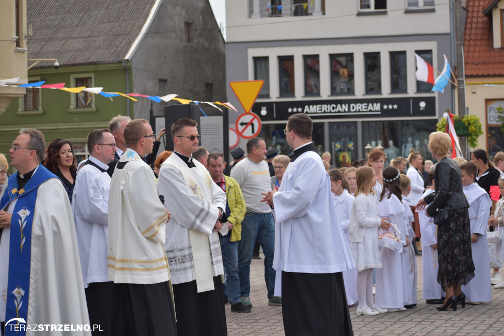 Powitanie Obrazu Matki Bożej Częstochowskiej w Strzelnie