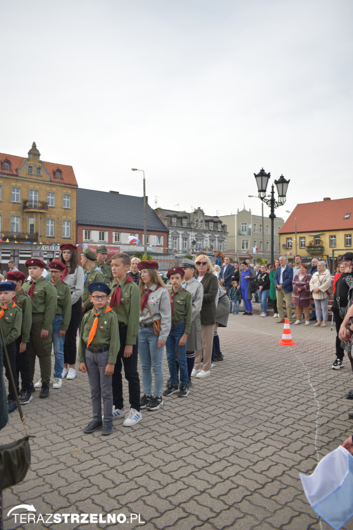 Powitanie Obrazu Matki Bożej Częstochowskiej w Strzelnie