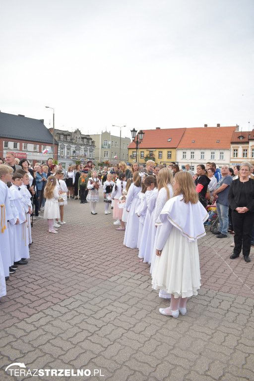 Powitanie Obrazu Matki Bożej Częstochowskiej w Strzelnie