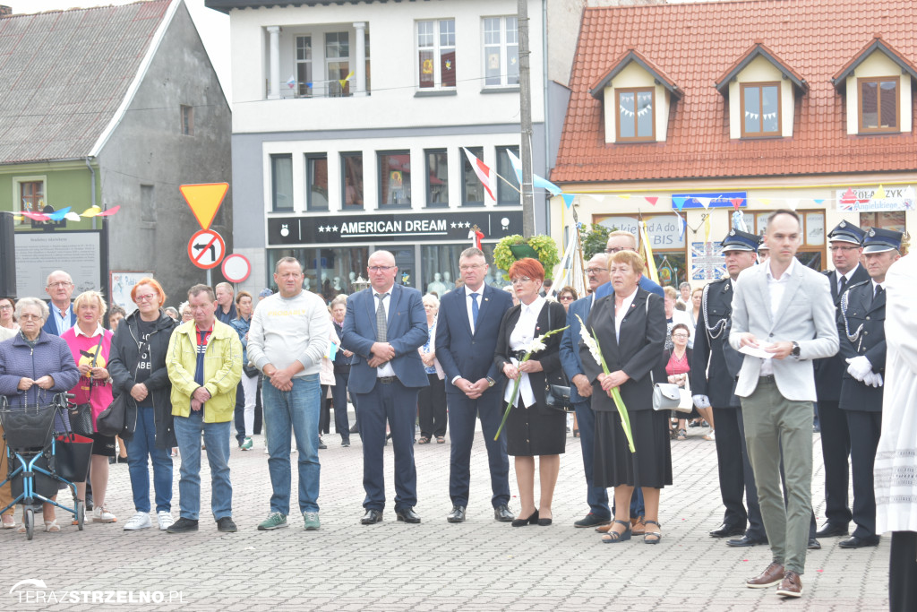 Powitanie Obrazu Matki Bożej Częstochowskiej w Strzelnie