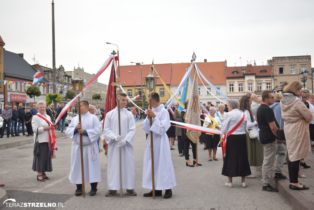 Powitanie Obrazu Matki Bożej Częstochowskiej w Strzelnie