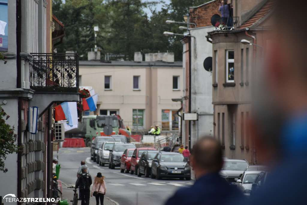 Powitanie Obrazu Matki Bożej Częstochowskiej w Strzelnie