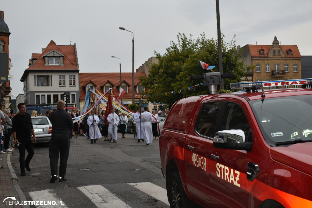 Powitanie Obrazu Matki Bożej Częstochowskiej w Strzelnie