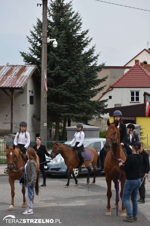 Powitanie Obrazu Matki Bożej Częstochowskiej w Strzelnie