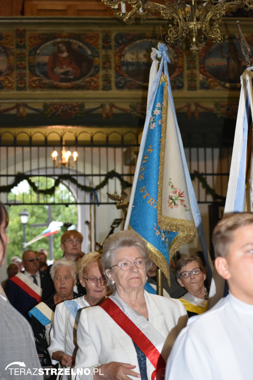Powitanie Obrazu Matki Bożej Częstochowskiej w Strzelnie