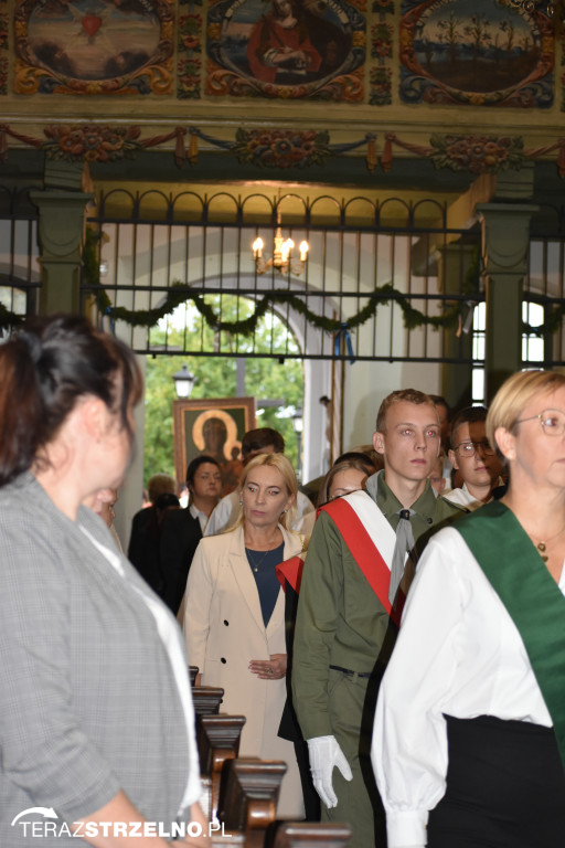 Powitanie Obrazu Matki Bożej Częstochowskiej w Strzelnie