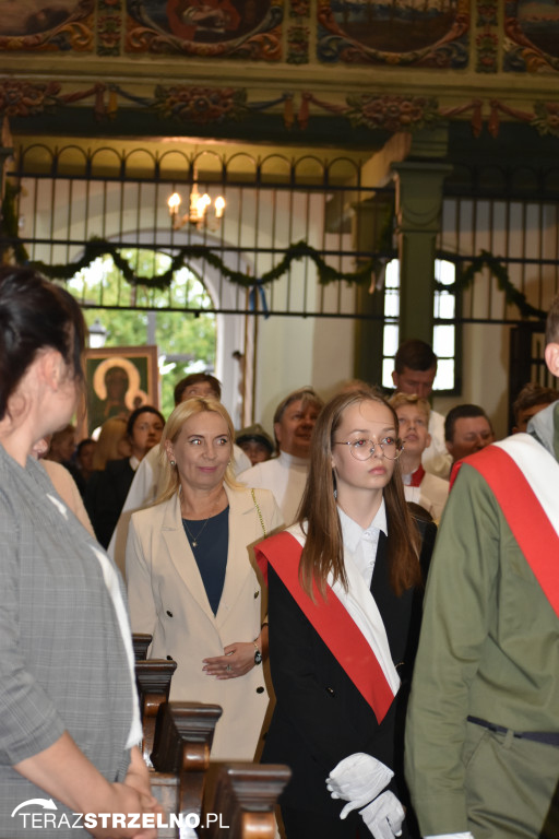Powitanie Obrazu Matki Bożej Częstochowskiej w Strzelnie