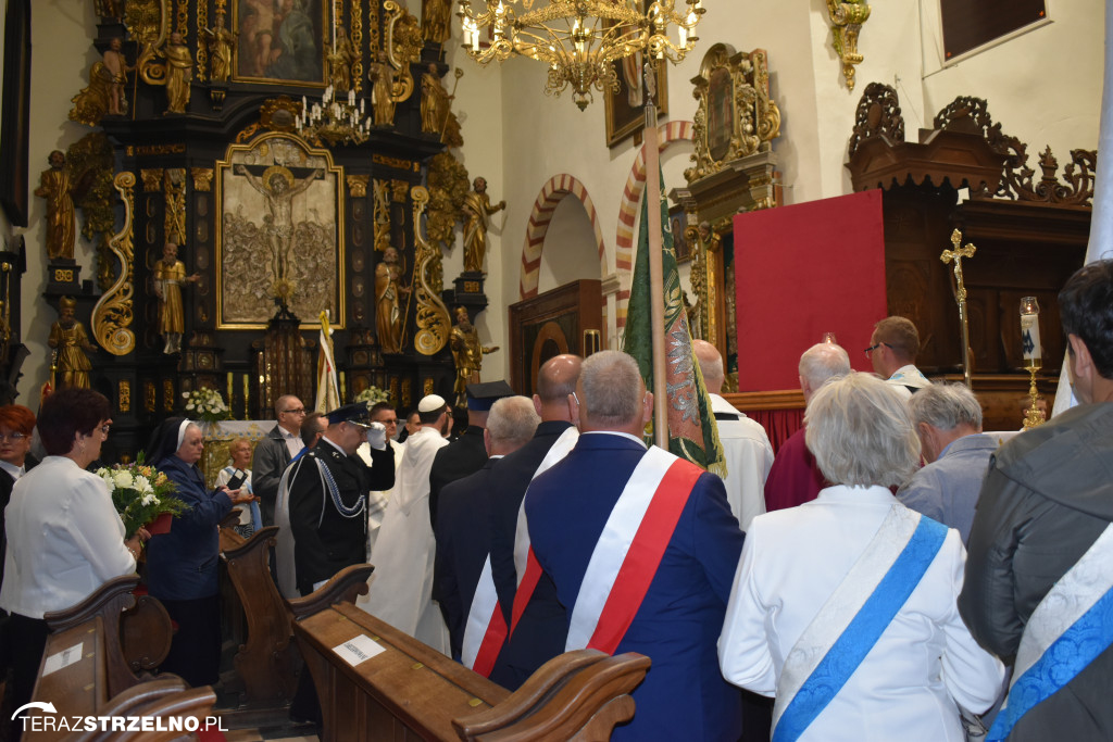 Powitanie Obrazu Matki Bożej Częstochowskiej w Strzelnie
