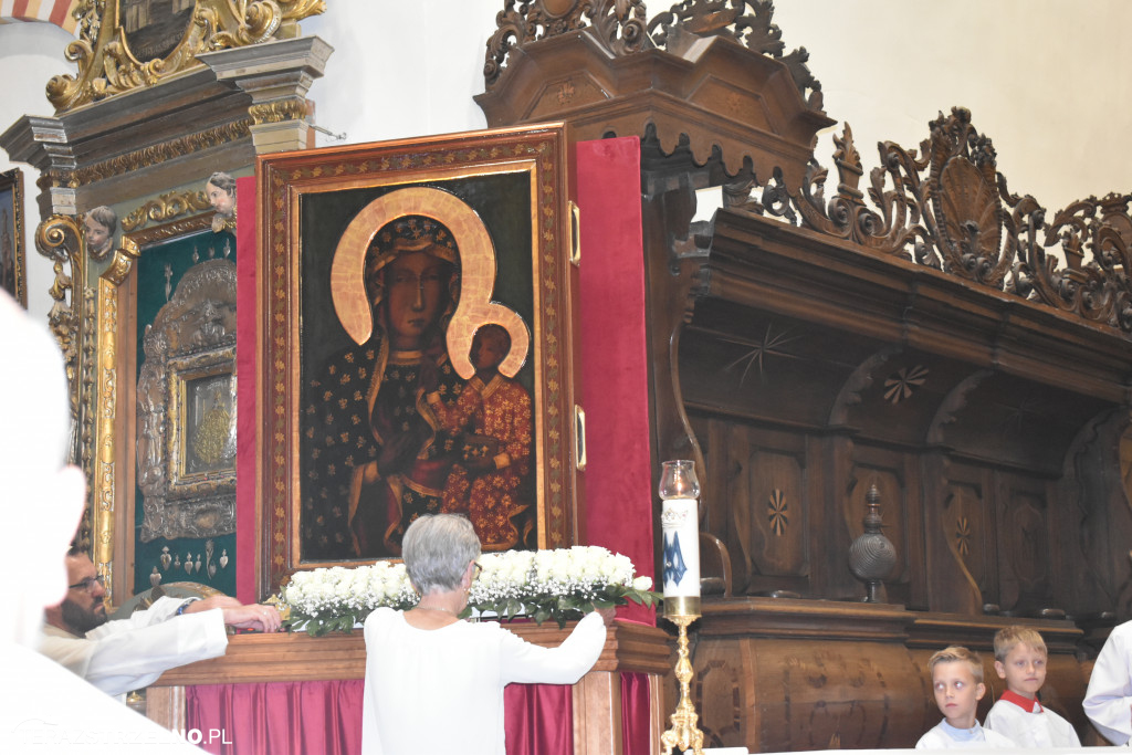 Powitanie Obrazu Matki Bożej Częstochowskiej w Strzelnie
