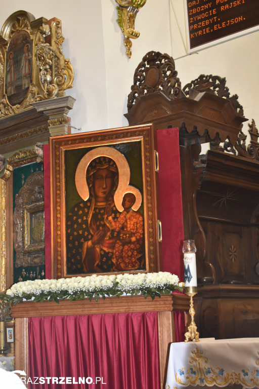 Powitanie Obrazu Matki Bożej Częstochowskiej w Strzelnie