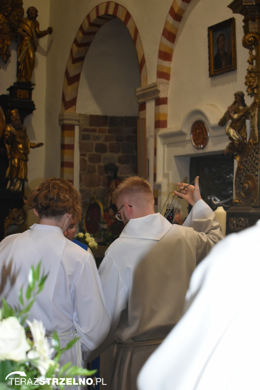 Powitanie Obrazu Matki Bożej Częstochowskiej w Strzelnie