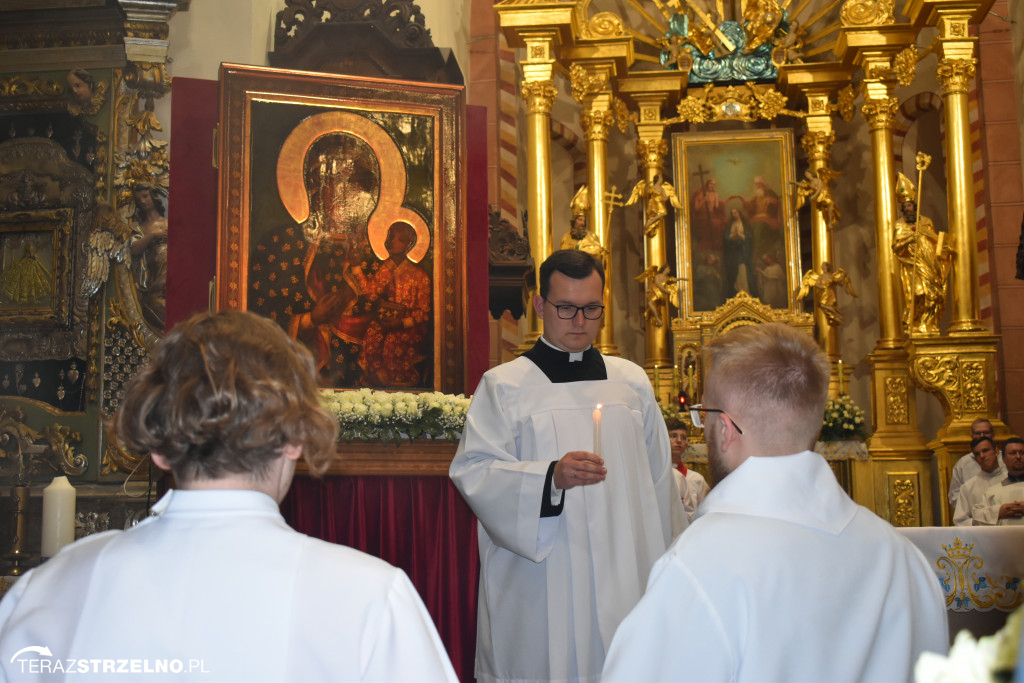 Powitanie Obrazu Matki Bożej Częstochowskiej w Strzelnie