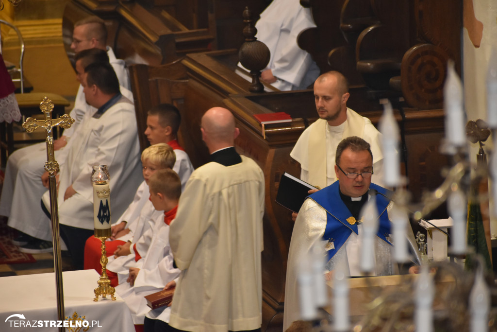 Powitanie Obrazu Matki Bożej Częstochowskiej w Strzelnie