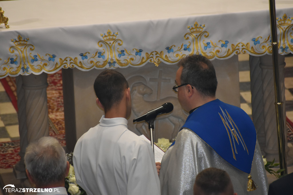 Powitanie Obrazu Matki Bożej Częstochowskiej w Strzelnie