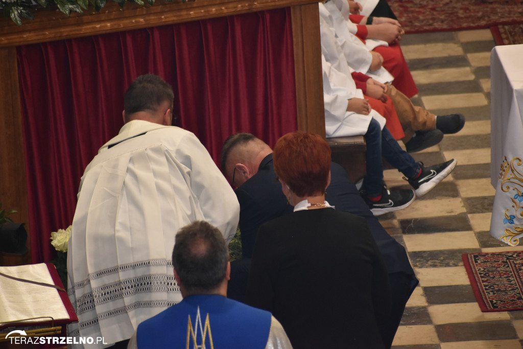 Powitanie Obrazu Matki Bożej Częstochowskiej w Strzelnie