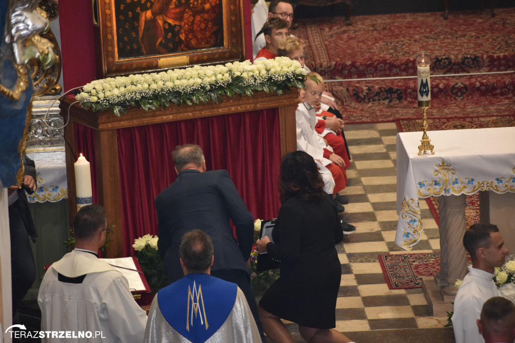 Powitanie Obrazu Matki Bożej Częstochowskiej w Strzelnie