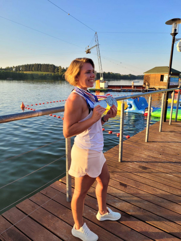 Izabela Jaroszewska dwukrotną srebrną medalistką, w kolejnych zawodach Grand Prix od Poland - Puchar Europy za wyciągiem