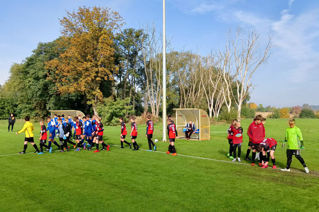 Klub UKS Olimp Strzelno 2009 zwycięża na wyjeździe z Pogonią Mogilno