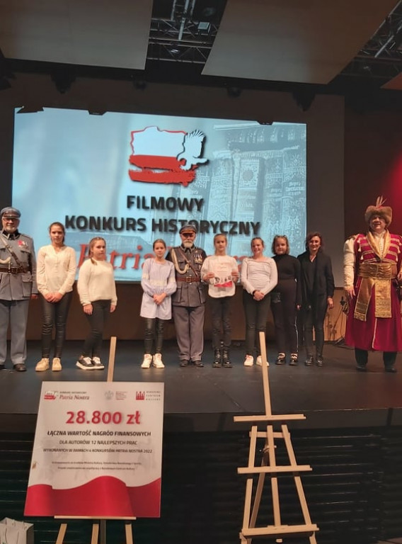 Finał filmowego konkursu historycznego. Strzelnianki wróciły z Gdańska, z wyróżnieniem