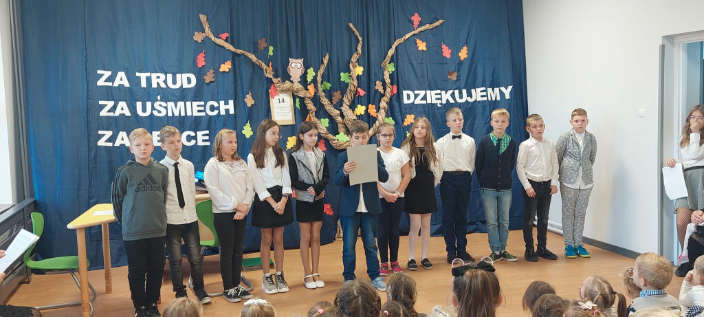 Dzień Edukacji Narodowej - uroczyste akademie w szkołach gminy Strzelno