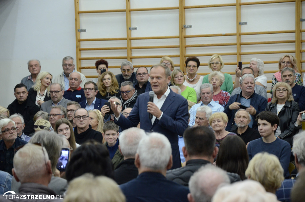 Donald Tusk w regionie: Krytycznie o PiS i rządzie [VIDEO, ZDJĘCIA]
