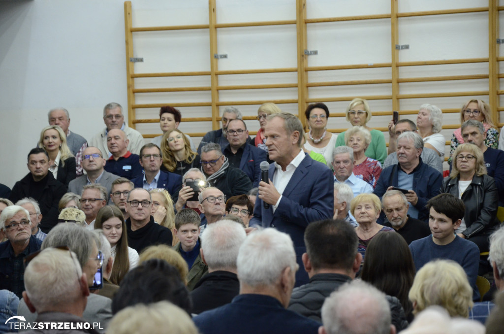 Donald Tusk w regionie: Krytycznie o PiS i rządzie [VIDEO, ZDJĘCIA]