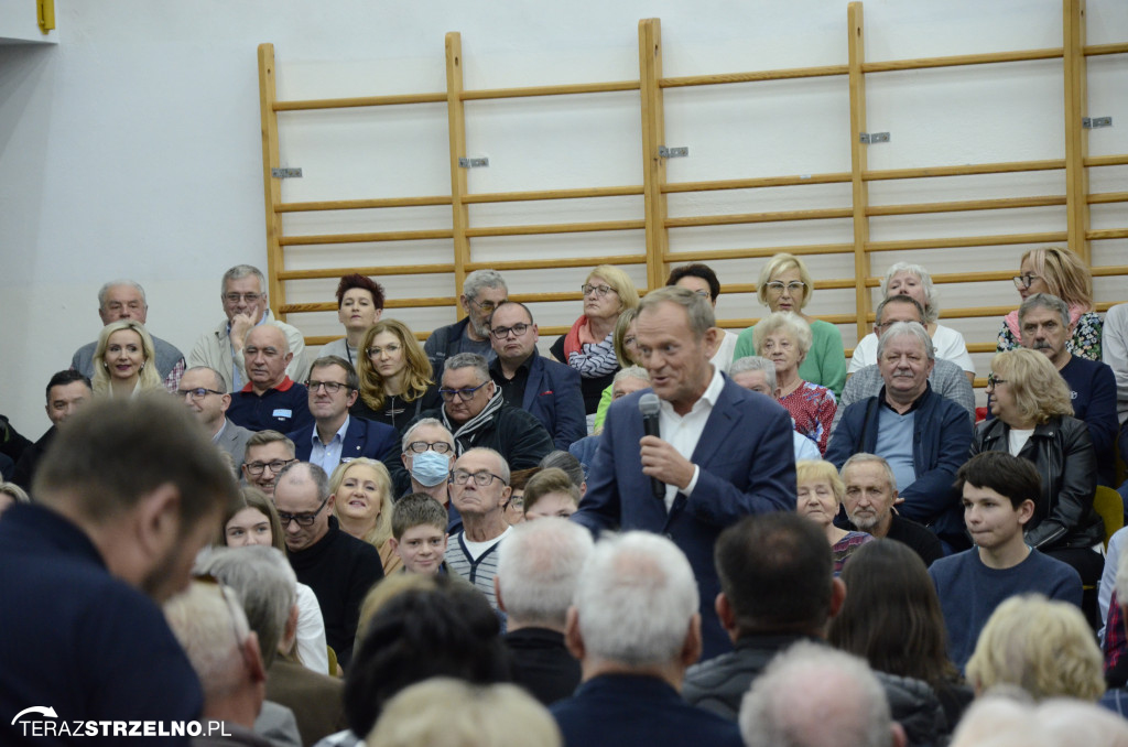 Donald Tusk w regionie: Krytycznie o PiS i rządzie [VIDEO, ZDJĘCIA]