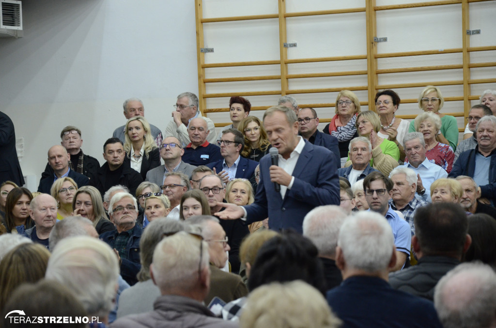 Donald Tusk w regionie: Krytycznie o PiS i rządzie [VIDEO, ZDJĘCIA]