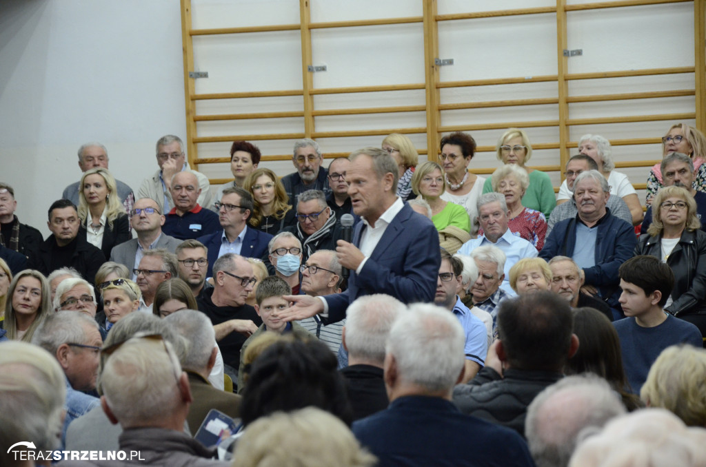 Donald Tusk w regionie: Krytycznie o PiS i rządzie [VIDEO, ZDJĘCIA]