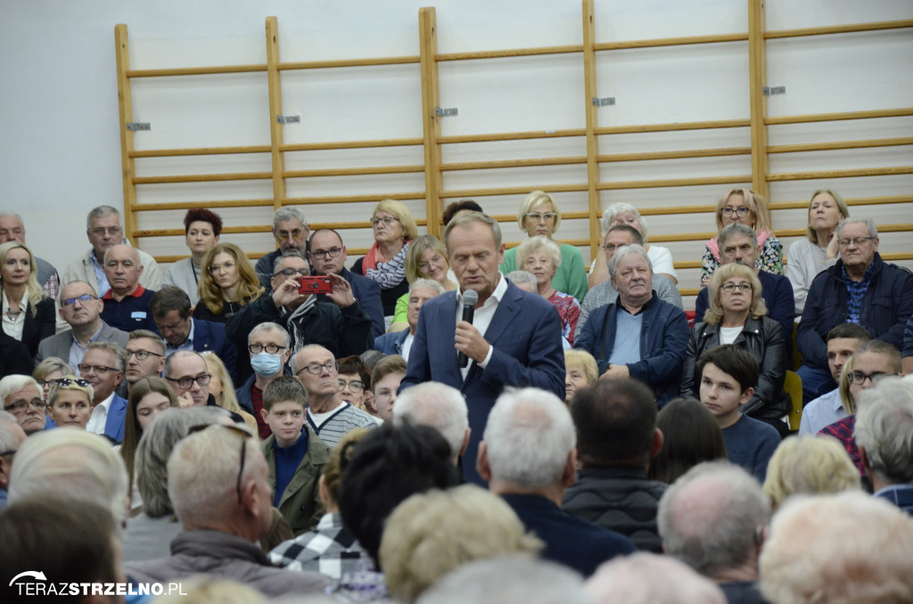 Donald Tusk w regionie: Krytycznie o PiS i rządzie [VIDEO, ZDJĘCIA]