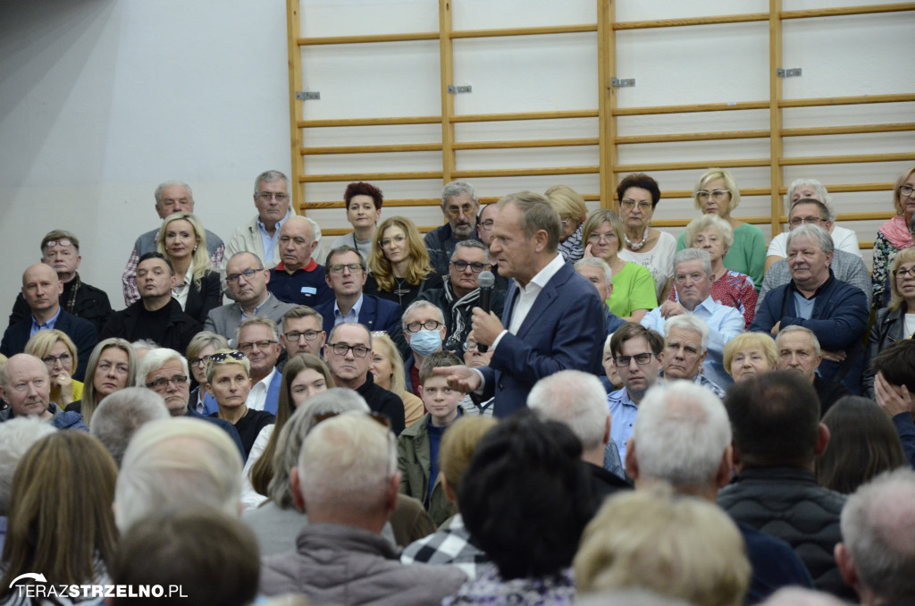 Donald Tusk w regionie: Krytycznie o PiS i rządzie [VIDEO, ZDJĘCIA]