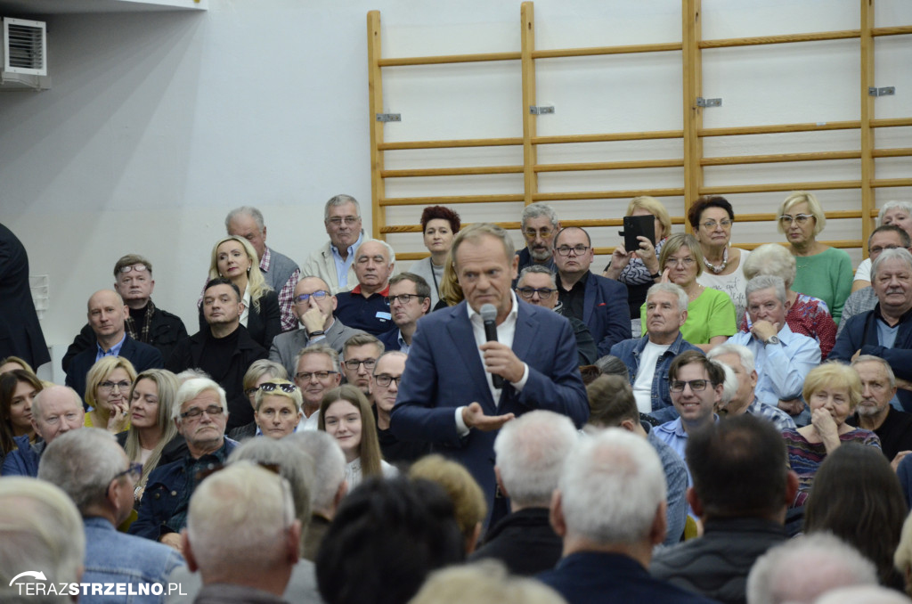 Donald Tusk w regionie: Krytycznie o PiS i rządzie [VIDEO, ZDJĘCIA]