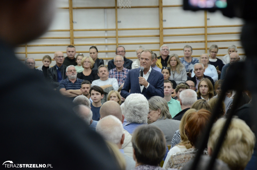 Donald Tusk w regionie: Krytycznie o PiS i rządzie [VIDEO, ZDJĘCIA]