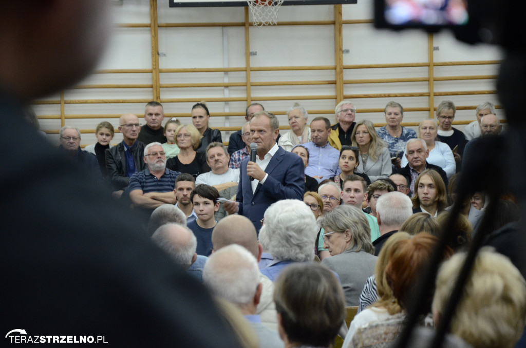 Donald Tusk w regionie: Krytycznie o PiS i rządzie [VIDEO, ZDJĘCIA]