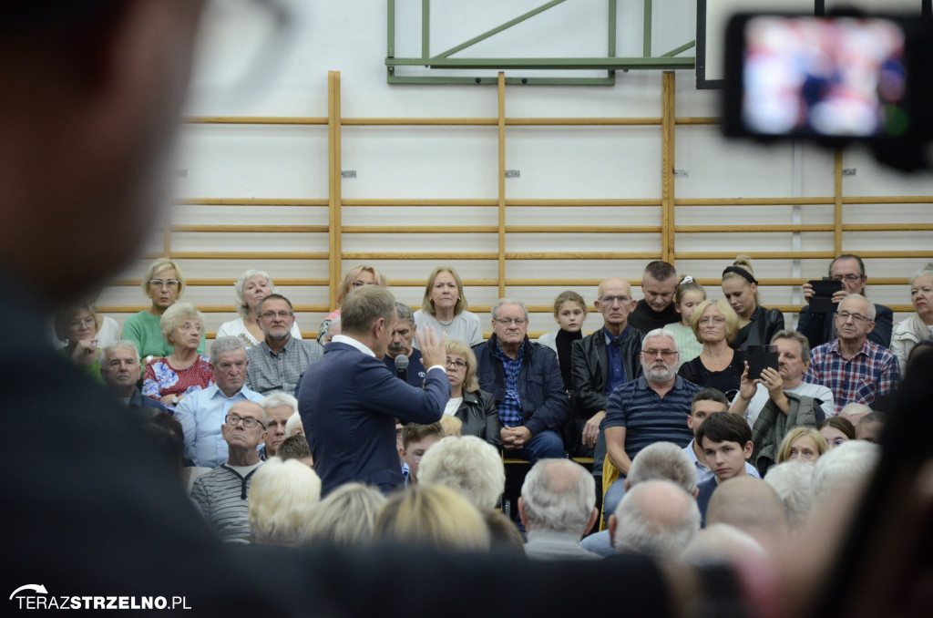 Donald Tusk w regionie: Krytycznie o PiS i rządzie [VIDEO, ZDJĘCIA]