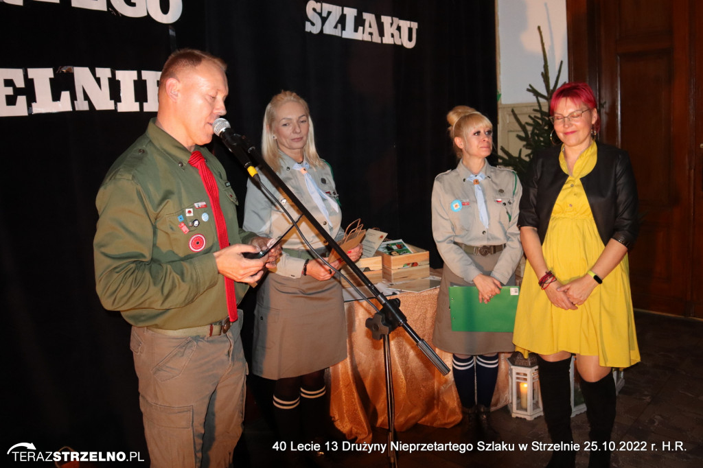 40-lecie działalności 13. Drużyny Harcerskiej Nieprzetartego Szlaku