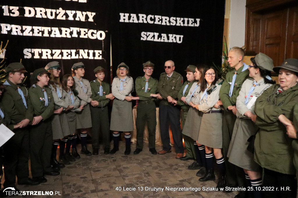 40-lecie działalności 13. Drużyny Harcerskiej Nieprzetartego Szlaku