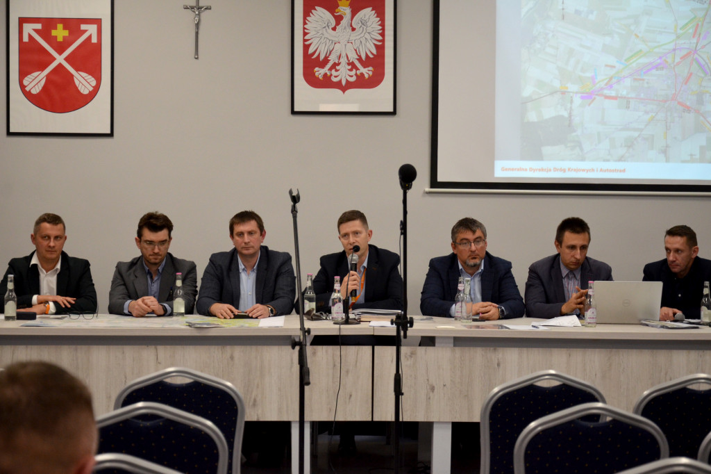 Spotkanie Mieszkańców Strzelna z  przedstawicielami GDDKiA i firmą TRAKT z Katowic