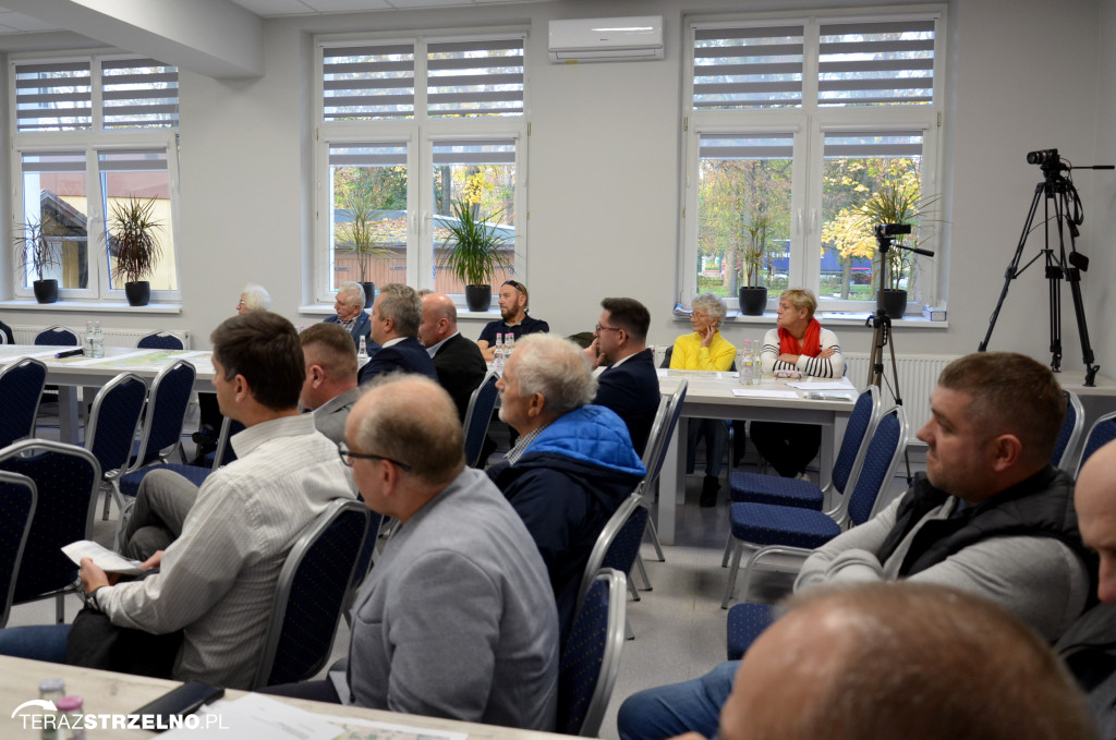 Spotkanie Mieszkańców Strzelna z  przedstawicielami GDDKiA i firmą TRAKT z Katowic