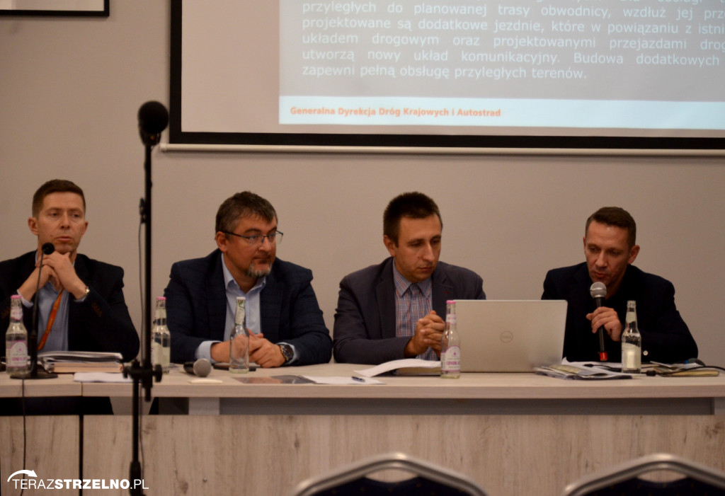 Spotkanie Mieszkańców Strzelna z  przedstawicielami GDDKiA i firmą TRAKT z Katowic
